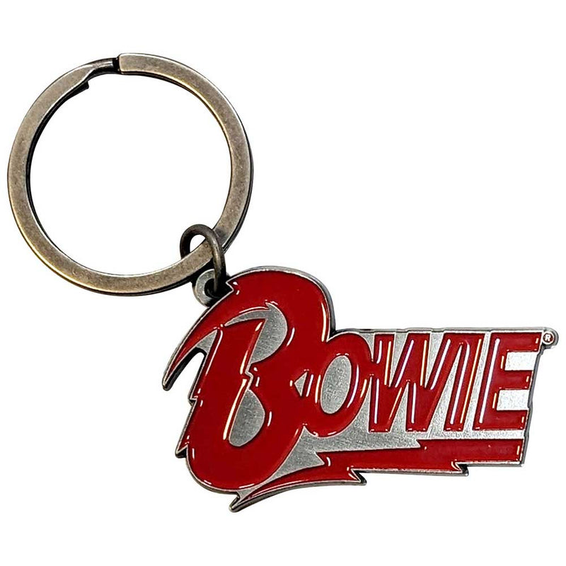 David Bowie (Logo) Metal Key chain