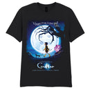 Coraline (Moon Poster) Unisex Black T-Shirt