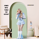Sabrina Carpenter On Stage Lifesize Cardboard Cut Out (with Mini Cutout