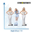 Sabrina Carpenter Shelftop Cutout Pack Cardboard Cut Out Height 30cm