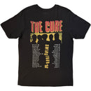 The Cure Unisex T-Shirt: Swing Tour '96 (Black) (Back Print)