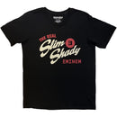 Eminem Unisex T-Shirt: The Real Slim Shady (Black) (Back Print)