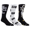 Elvis Unisex Sock Gift Box  : (3 in a Pack) UK Size 6.5 - 11