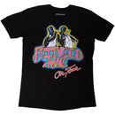 Fleetwood Mac Unisex T-Shirt: On Tour (Black) (Back Print)