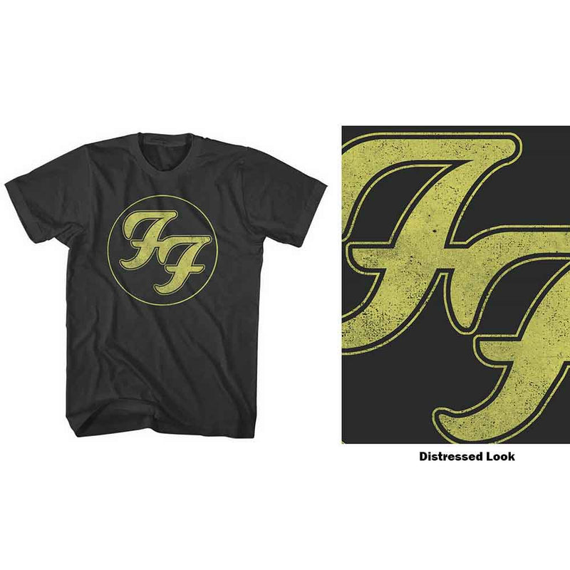 Foo Fighters (Distressed FF Logo) Unisex T Shirt