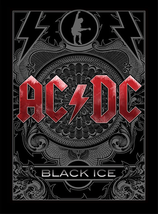 AC/DC (Black Ice) Framed Collectors Print 30 x 40 cm