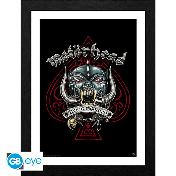 Motorhead (Pig Tattoo) Framed Collectors Print 30 x 40cm