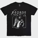 George Michael Unisex T-Shirt: B&W Faith (Black)