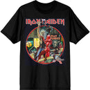 Iron Maiden Unisex T-Shirt: Paradise Club Circle (Black)