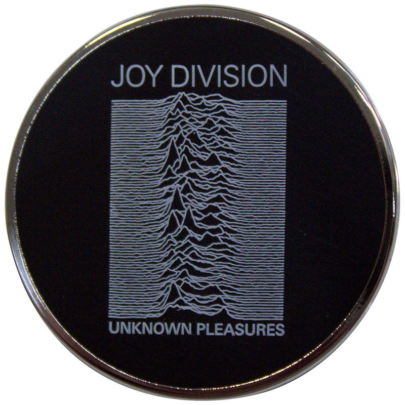 Joy Division Pin Badge: Unknown Pleasures