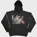 Korn Unisex Pullover Hoodie: Follow The Leader (Black) (Sleeve Print)