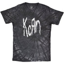 Korn Unisex T-Shirt: Spider Glitch (Black) (Wash Collection)