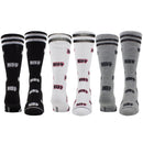 KISS Unisex Sock Gift Box: (3 Per Pack) Logos (Multicolour) (UK Size 6.5 - 11)
