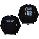 Linkin Park Unisex Sweatshirt: Meteora Portraits (Black) (Back Print)