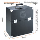 Legend Vinyl - LP storage case with double hinges (50 Lp's)