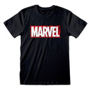 Marvel Comics (Logo) Unisex Black T-Shirt