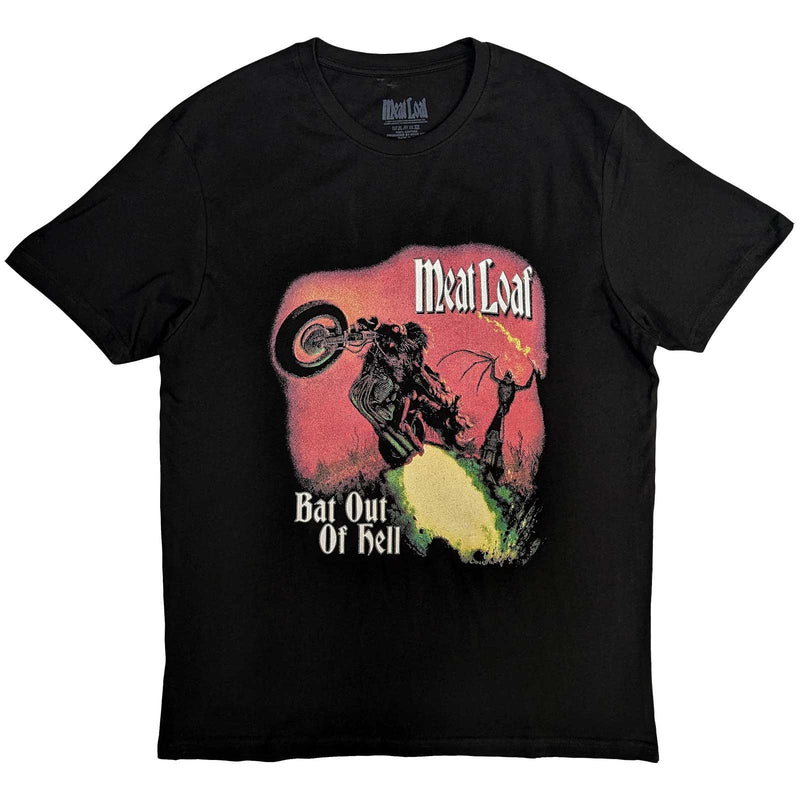 Meat Loaf (Bat Out of Hell Cover With Back Print) Unisex T-Shirt