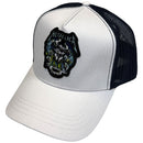 Metallica Unisex Mesh Back Cap: Stage Pit (Navy Blue & White)