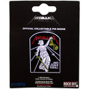 Metallica Pin Badge: And Justice For All Tombstone
