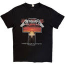 Metallica Unisex T-Shirt: Master of Puppets Cross (Black)