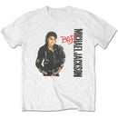 Michael Jackson (Bad) White Unisex T-Shirt