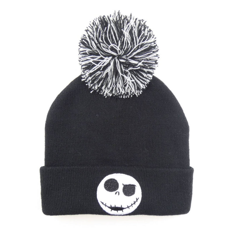 Nightmare Before Christmas (Jack Face) Unisex Beanie Pom