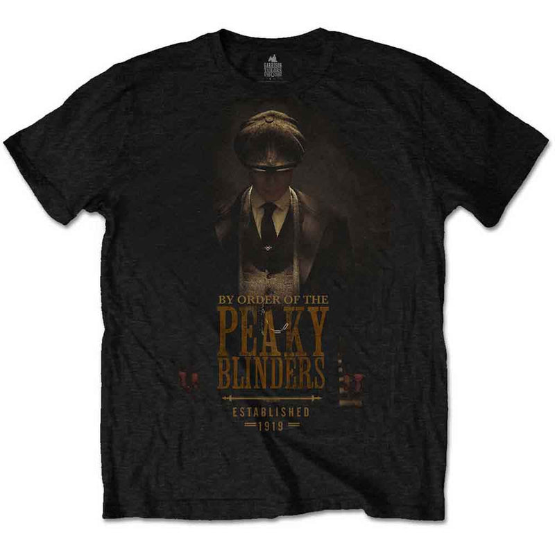 Peaky Blinders Unisex T-Shirt: Established 1919 (Black)