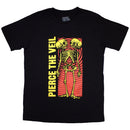 Pierce The Veil (Wavy Skeleton) Black Unisex T-Shirt