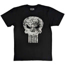 Marvel Comics Unisex T-Shirt: Punisher Distressed Logo (Black)
