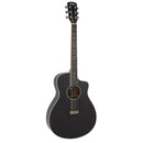 Vintage VC300 Pacific Coast Series Acoustic Guitar. Midnite Black