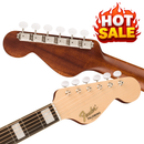 Fender California Vintage Palomino with Case, Aged White Pickguard, Sienna Sunburst