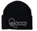 QUEEN - Queen - Silver Lurex Crown Q Beanie