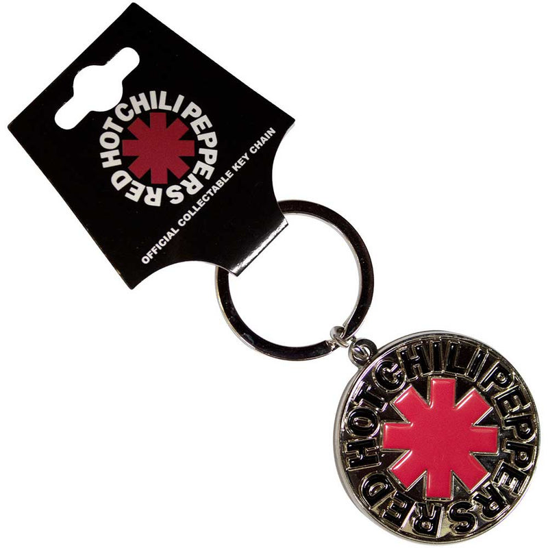 Red Hot Chili Peppers (Asterisk Logo) Metal Keychain