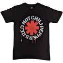 Red Hot Chili Peppers Kids T-Shirt: Stencil (Black)