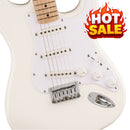 Squier Sonic Stratocaster HT, Maple Fingerboard, White Pickguard, Arctic White