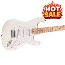 Squier Sonic Stratocaster HT, Maple Fingerboard, White Pickguard, Arctic White