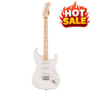 Squier Sonic Stratocaster HT, Maple Fingerboard, White Pickguard, Arctic White