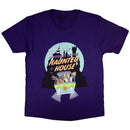 Scooby Doo Unisex T-Shirt: Haunted House (Purple)