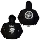 Slipknot Unisex Zipped Hoodie: Subliminal Verses (Black) (Back Print)