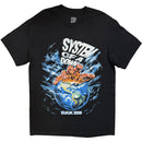 System Of A Down Unisex T-Shirt: Hand/Globe Tour '26 (Black) (Back Print & Ex-Tour)