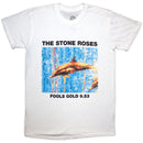 The Stone Roses Unisex T-Shirt: Fools Gold (White)
