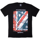 The Stone Roses Unisex T-Shirt: Waterfall (Black) (Jumbo Print)
