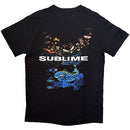 Sublime Unisex T-Shirt: Underwater (Black) (Back Print)