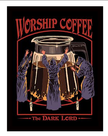Steven Rhodes (Worship Coffee) Framed Collector Print 30 x 40cm