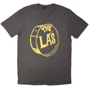 The LA's Unisex T-Shirt: Yellow Drum Head Logo (Charcoal Grey)