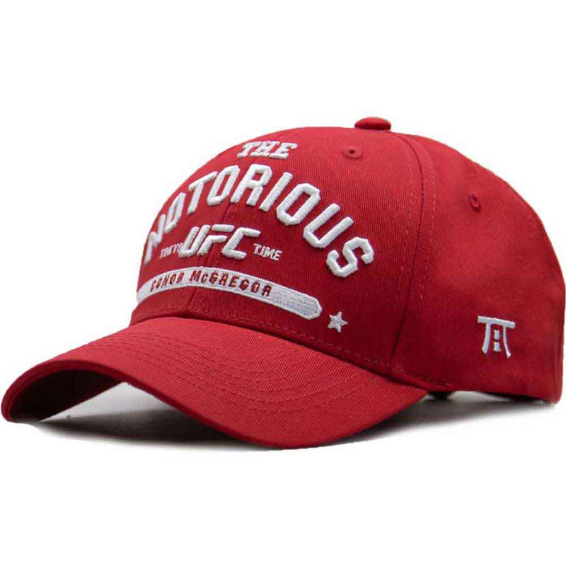 Tokyo Time (Notorious Mcgregor White Logo) Red Snapback Cap