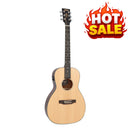 Vintage Stage Series VE1800N  'Parlour' Electro-Acoustic Guitar ~ Natural