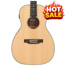 Vintage Stage Series VE1800N  'Parlour' Electro-Acoustic Guitar ~ Natural