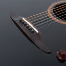 Vintage Revo Elektra Electro Acoustic Guitar. Black Silk