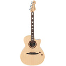 Vintage Revo Elektra Electro Acoustic Guitar. Natural Silk